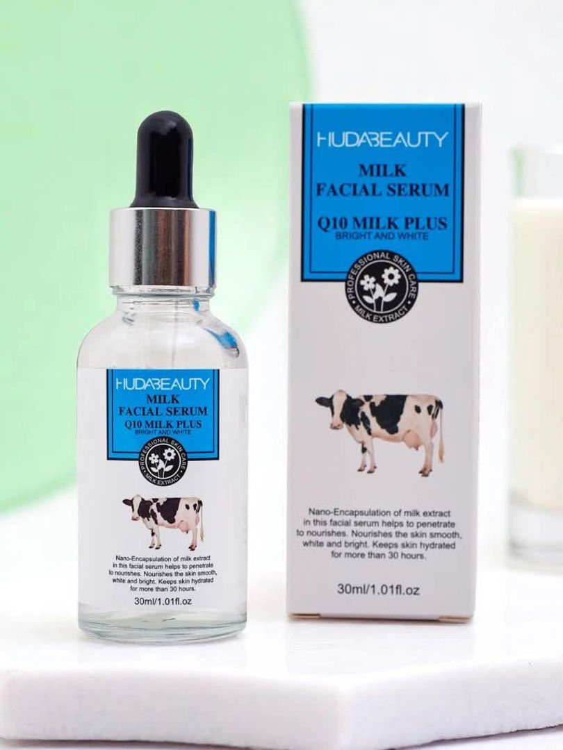 Milk Facial Serum Q10 Milk Plus Huda Beauty 