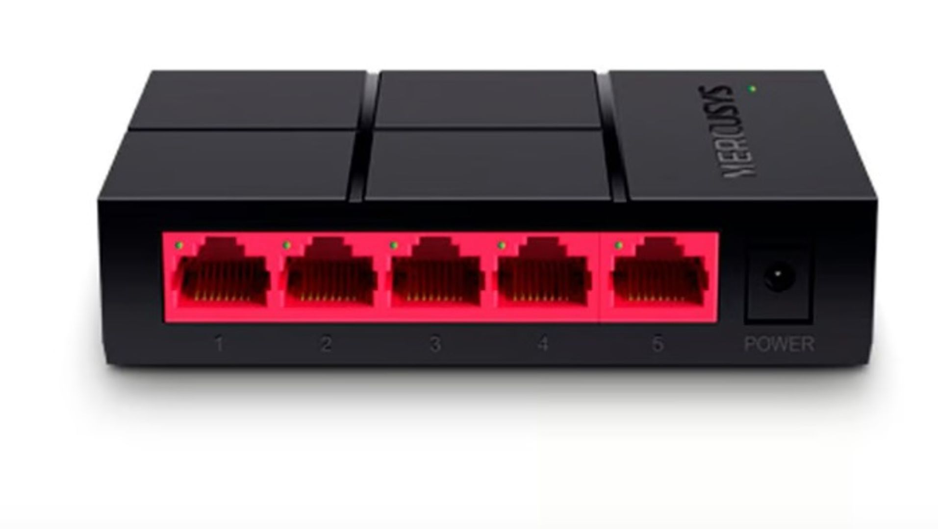 Switch de Red Mercusys 5 puertos Gigabit
