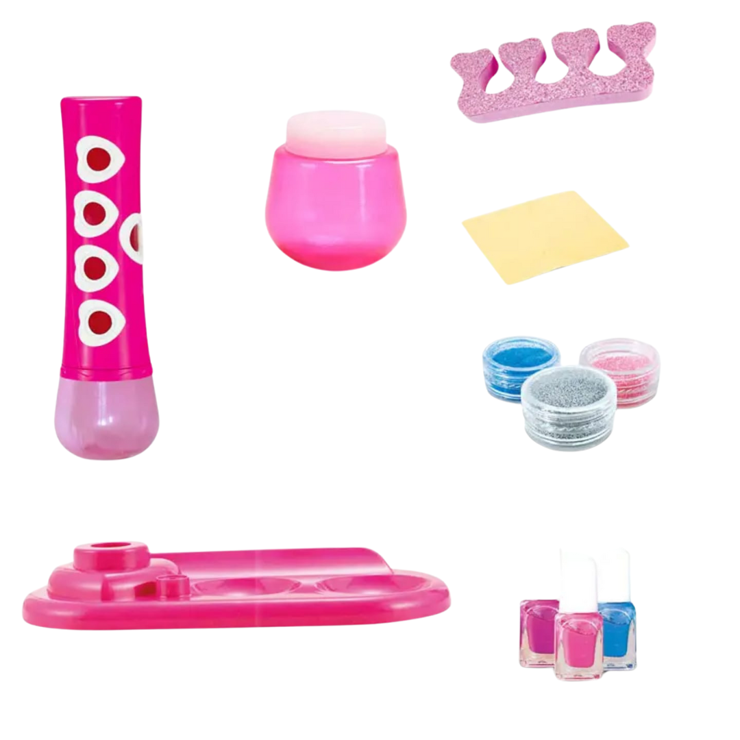 Juguete Set Manicure Niñas Set Uñas Niñas