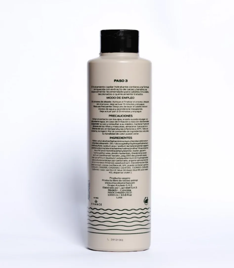 Paso 3 de 1000 ml Tratamiento capilar hidratante 