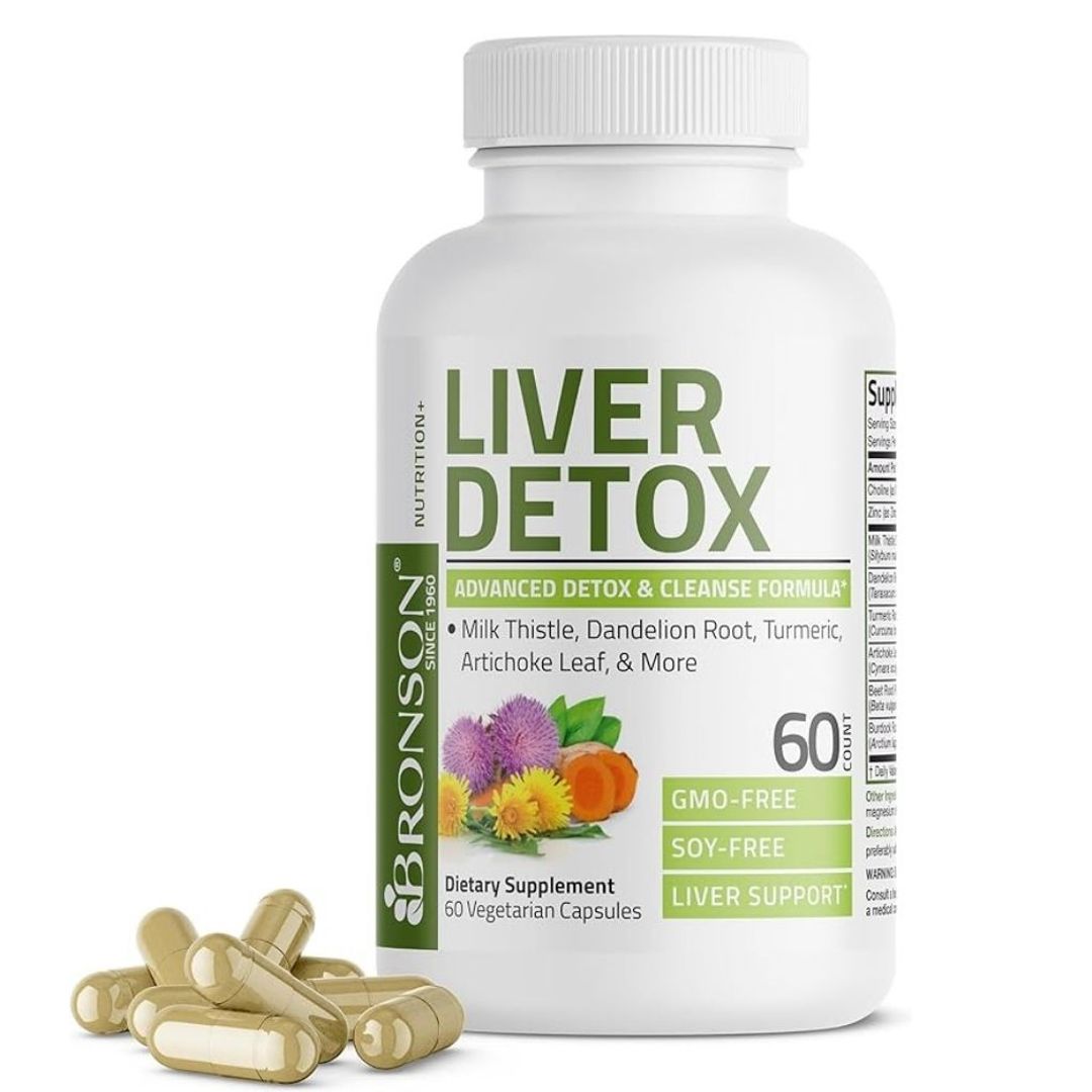 DETOX LIVER DESINTOXICACIÓN DEL HÍGADO 60cap