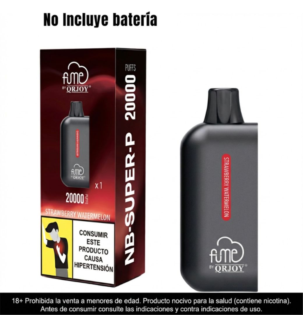 Pod Fume 20.000 Puffs Strawberry Watermelon - Fume Nb Super P