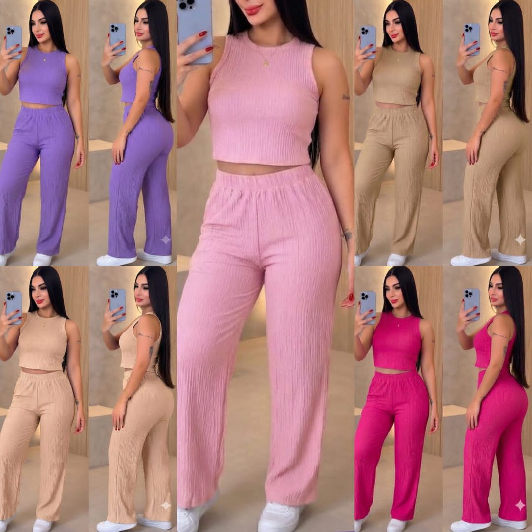 Conjunto Dama Tela Galleta