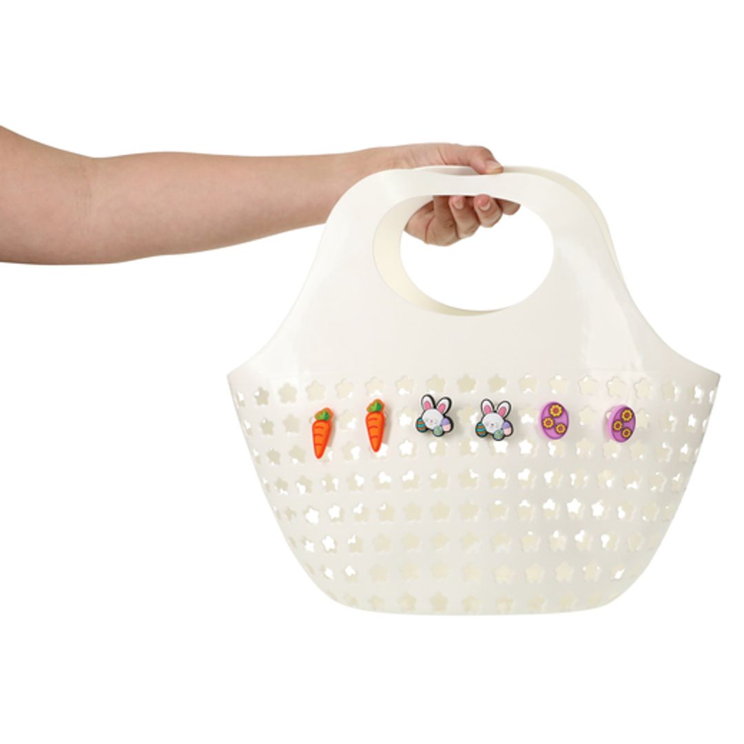 Canasta Plastica Para Huevos de Pascua