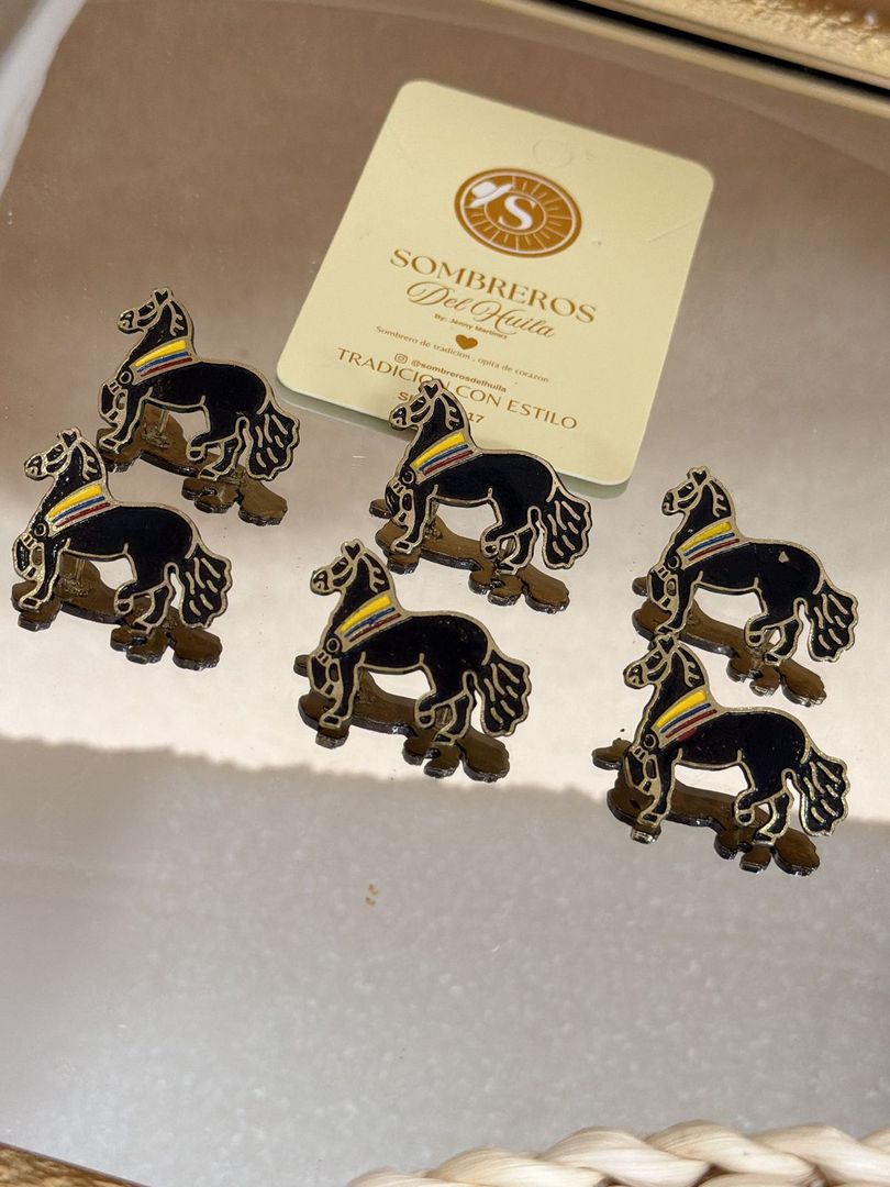 PIN CABALLO COLOMBIA 