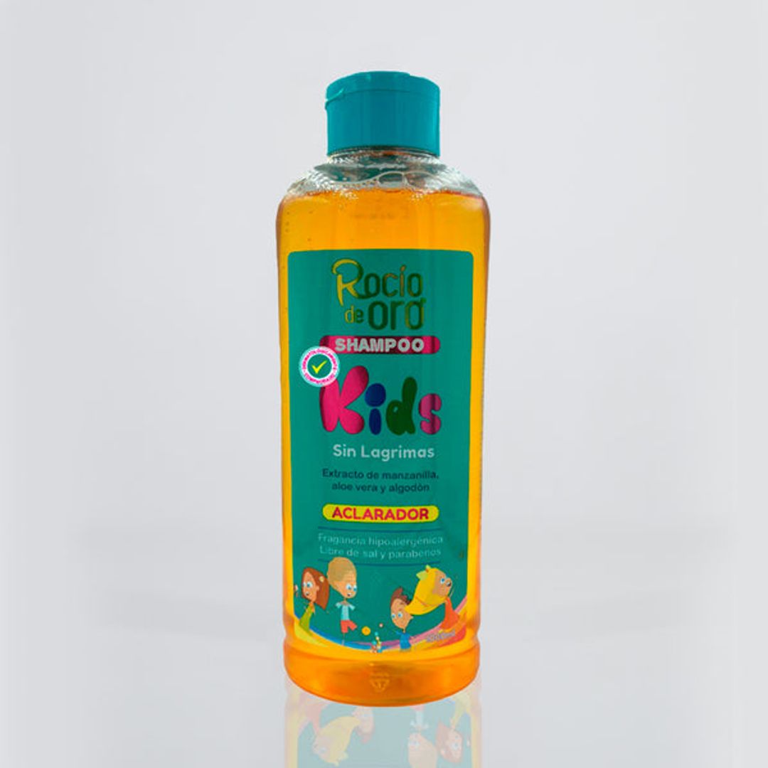 Shampoo aclarador Litro Kids rocio de oro Rene chardon