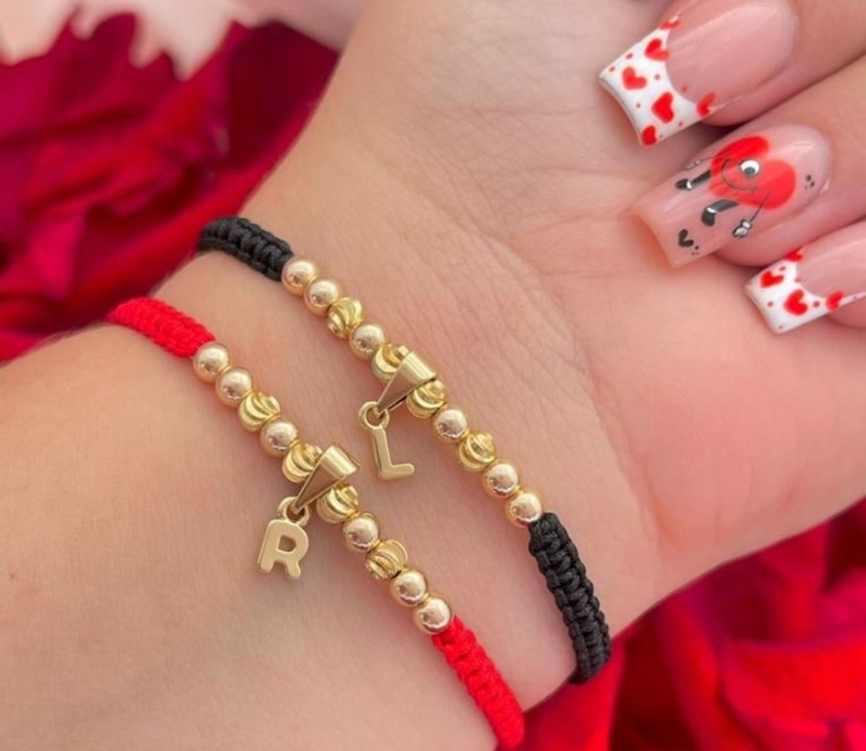 Par pulseras balin 4mm liso e italiano