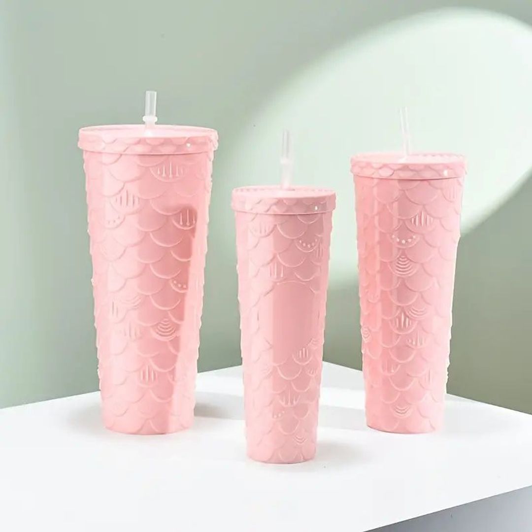 Termos estilo sirena x3 / Vaso Pitillo