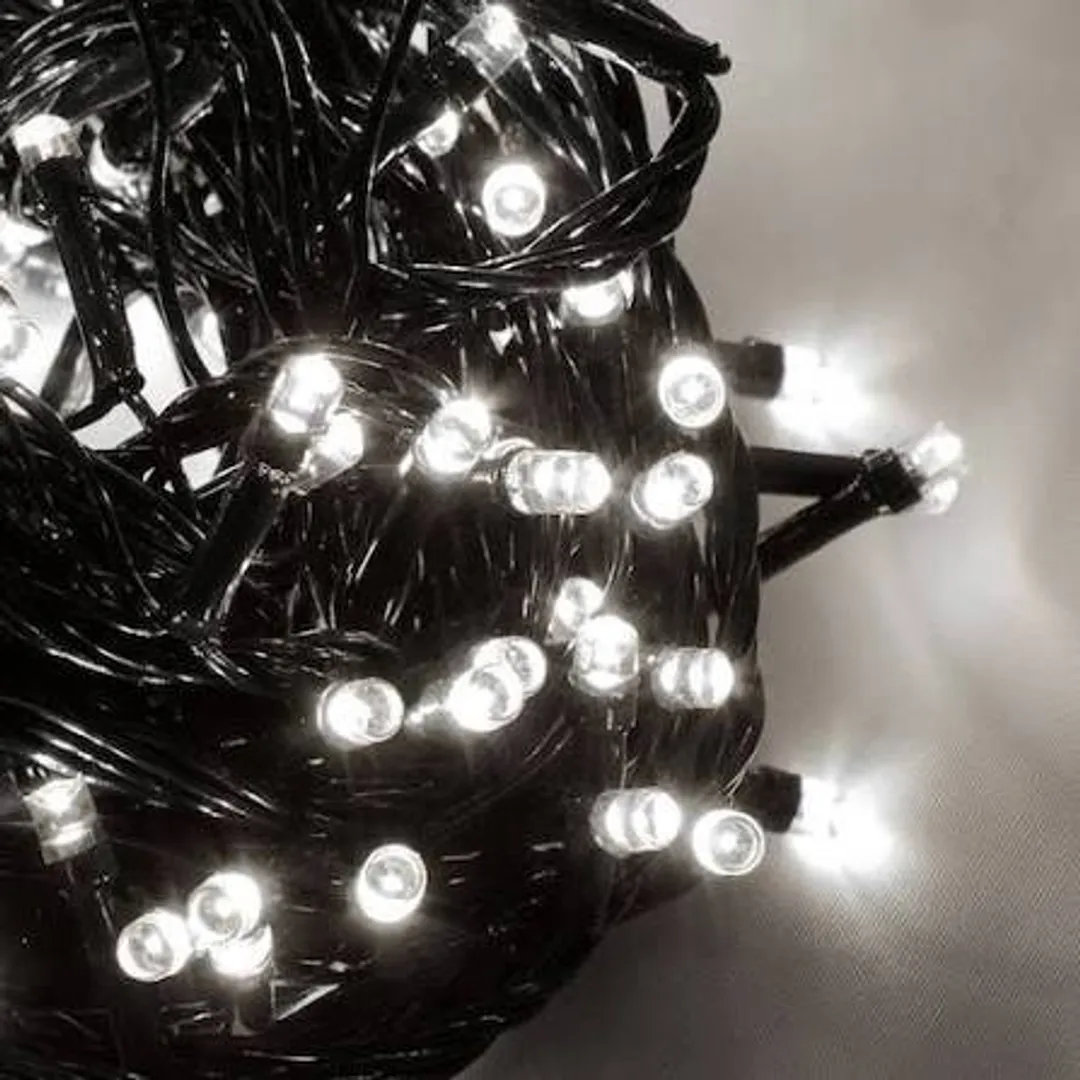 TIRA LUCES LED NAVIDEÑAS BLANCAS X270L 12M