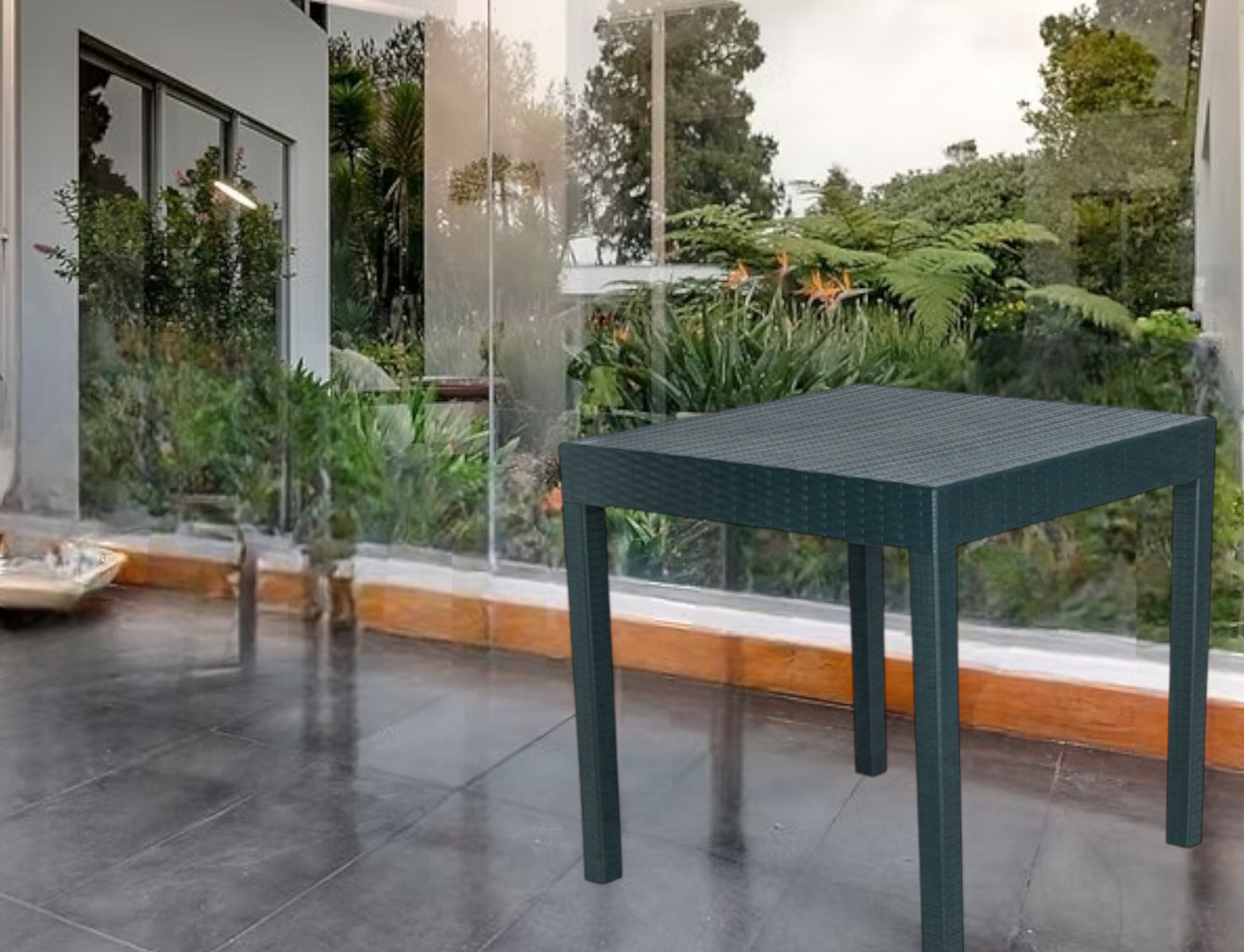 MESA CORAL RATTAN NEGRA-CLP