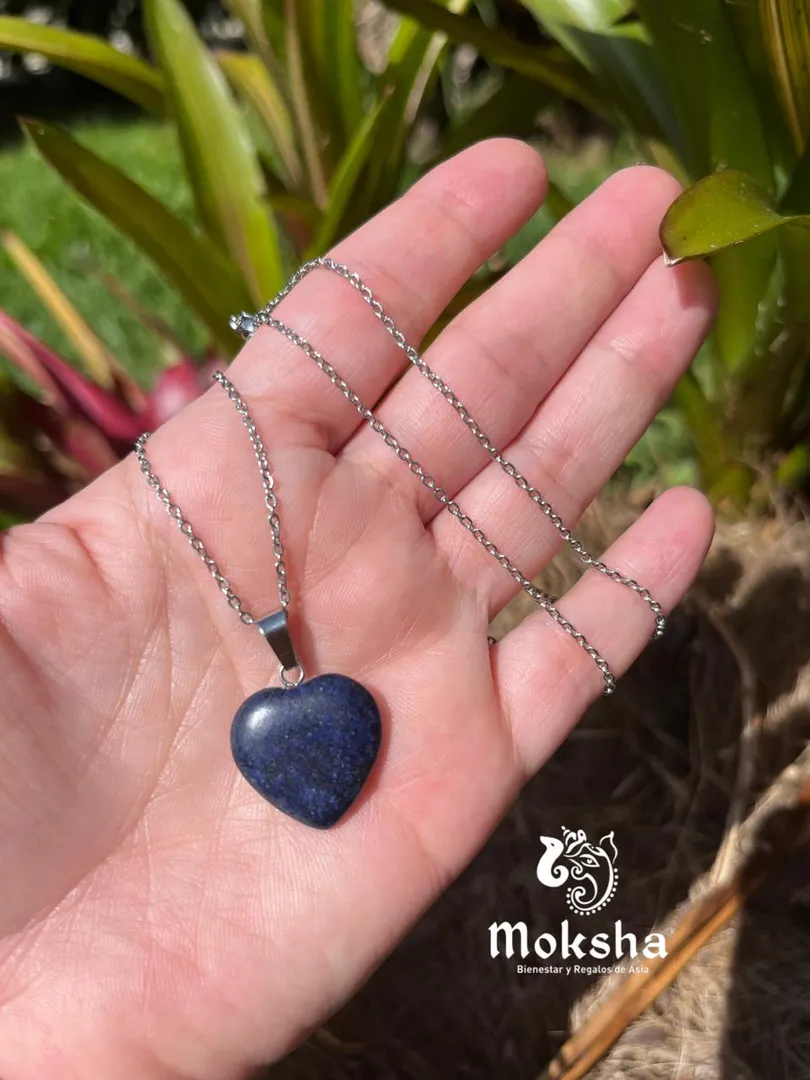 Cadena cuarzo Lapislazuli