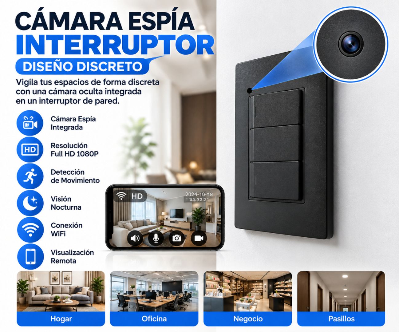 Camara interuptor