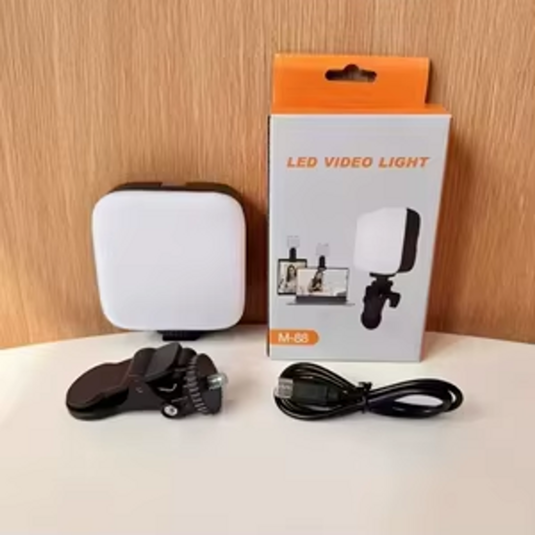 LUZ LED SELFIE RECARGABLE PORTATIL ACCESORIO M-88