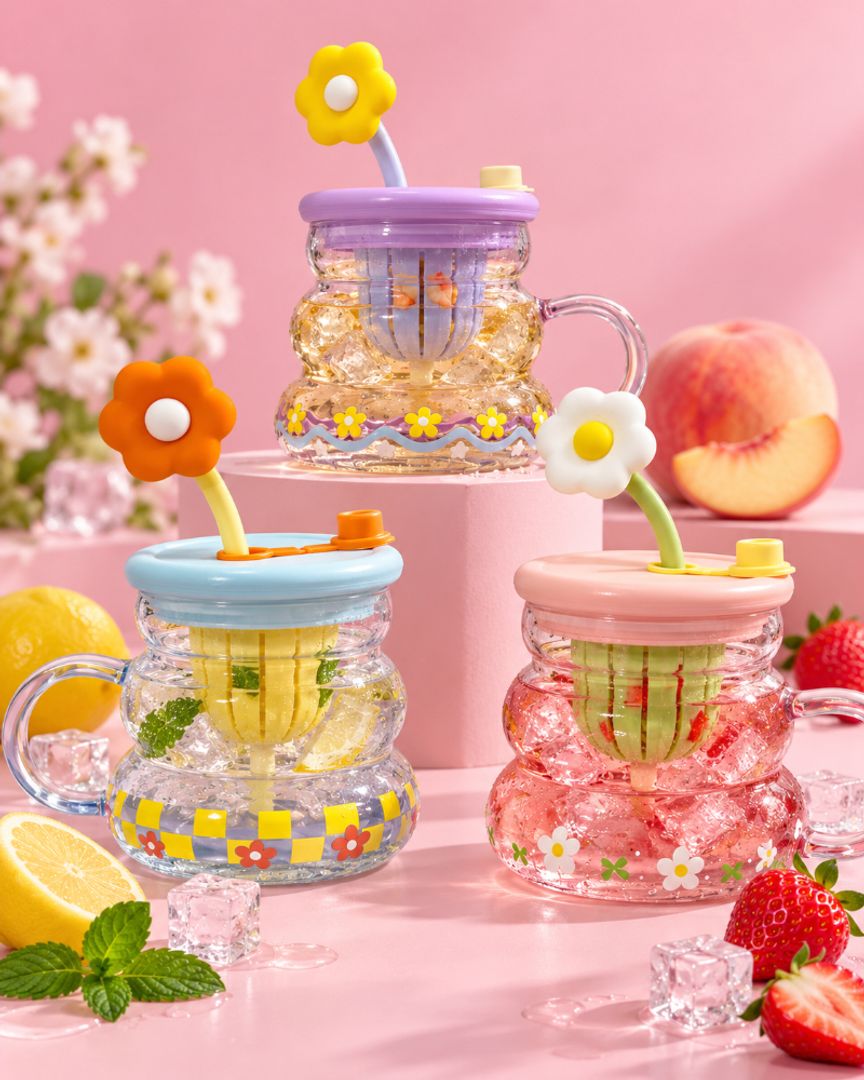 Mug jarrita en vidrio 800ml