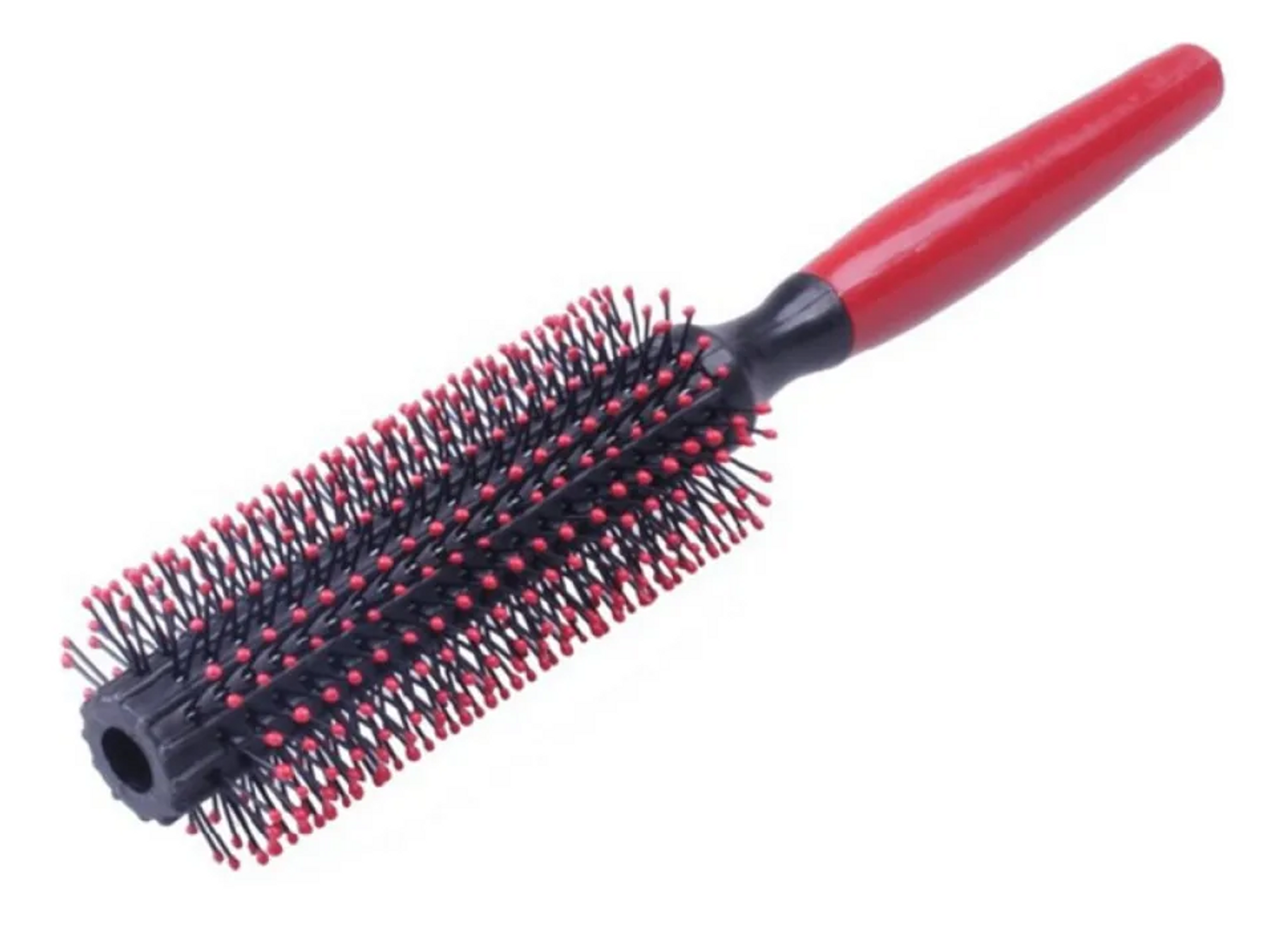 CEPILLO PARA CABELLO REDONDO DE PLASTICO PEINE 