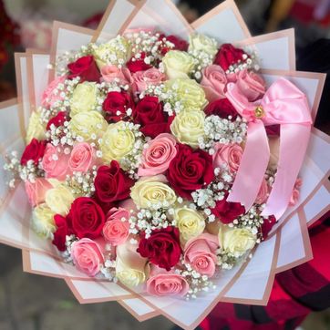 Imagen del producto 50 ROSAS VARIADO