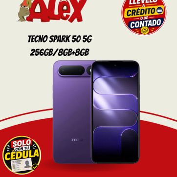 Imagen del producto Tecno Spark 50 5G 256GB/8GB+8GB