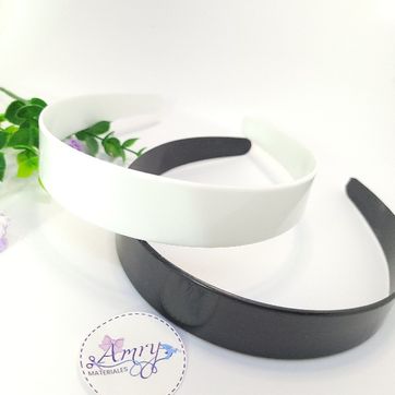 Blanca 2.5cm Diadema Flexible - imagen 3