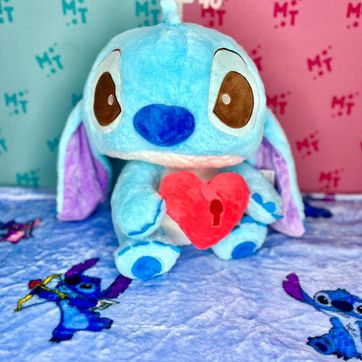 Imagen del producto Cobija Stitch Angel Llave corazón