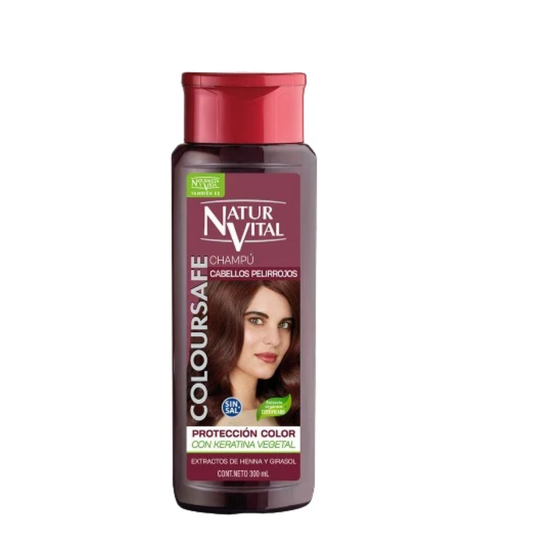SHAMPOO ROJO NATURALEZA Y VIDA x 300 ml