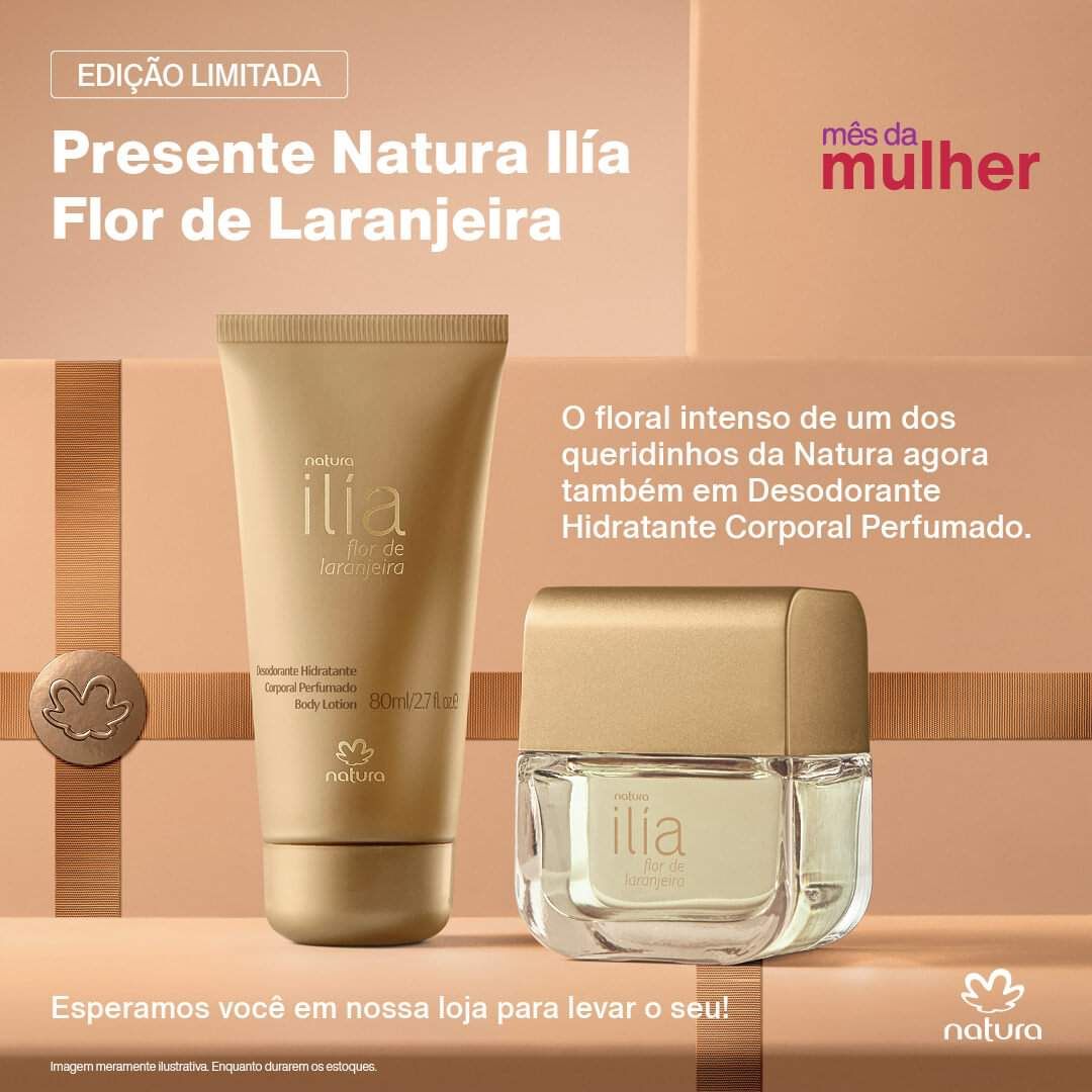 KIT ILIA FLOR DE LARANJEIRA FEMENINO 50 ML