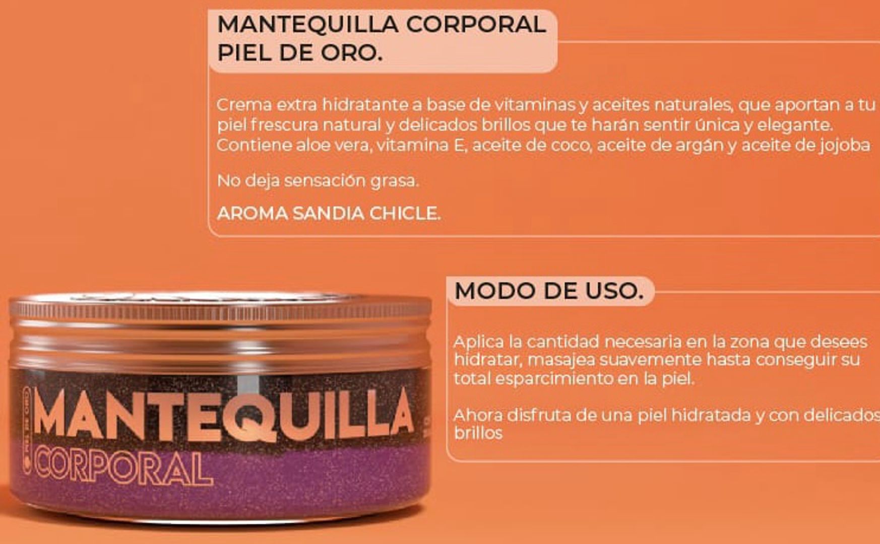 MANTEQUILLA SANDÍA CHICLE 