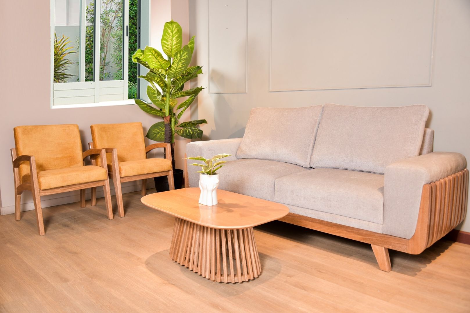 SALA VENECIA NATURAL TELA GRIS