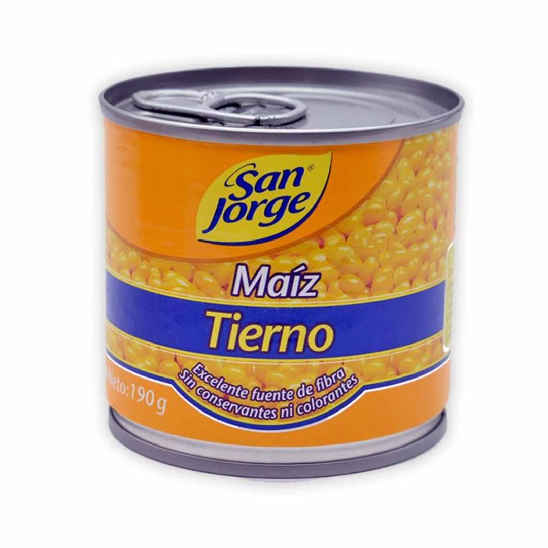 MAIZ TIERNO*190G SAN JORGE