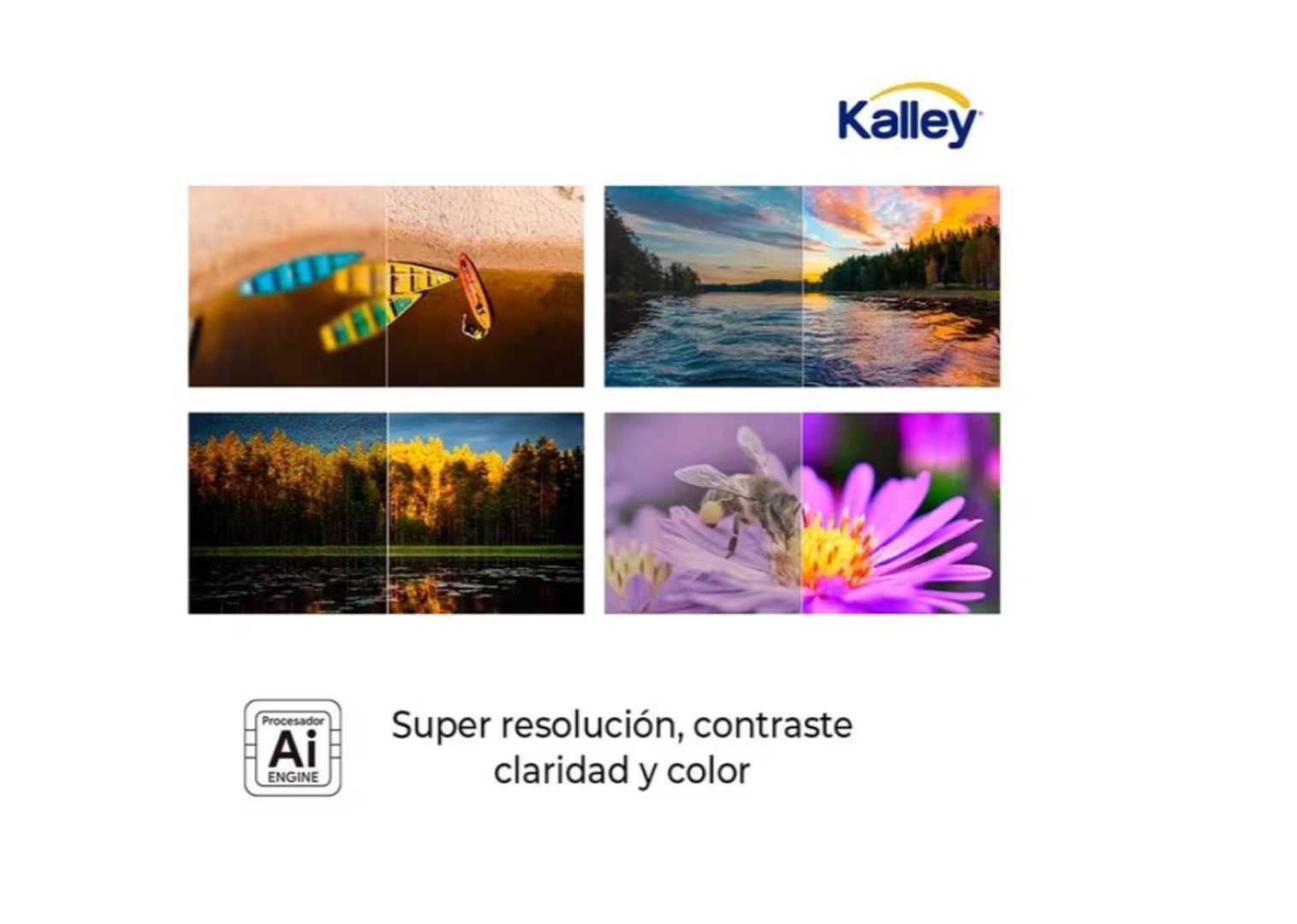 TELEVISOR KALLEY 50''  50GQ405A QLED 4K