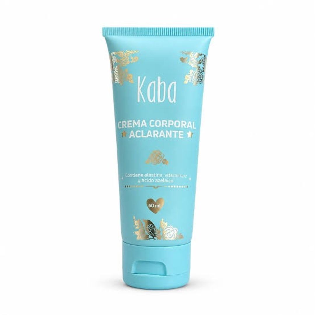 Crema Aclarante Corporal Kaba