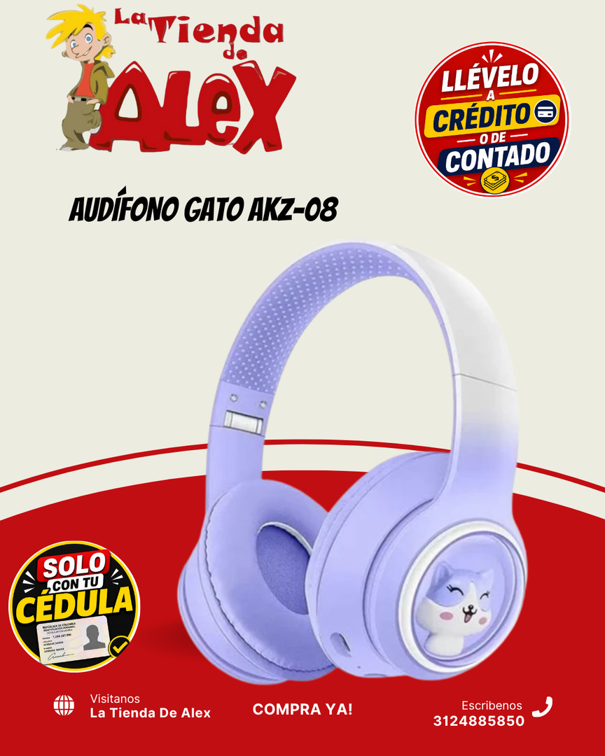 AUDÍFONO GATO AKZ-08