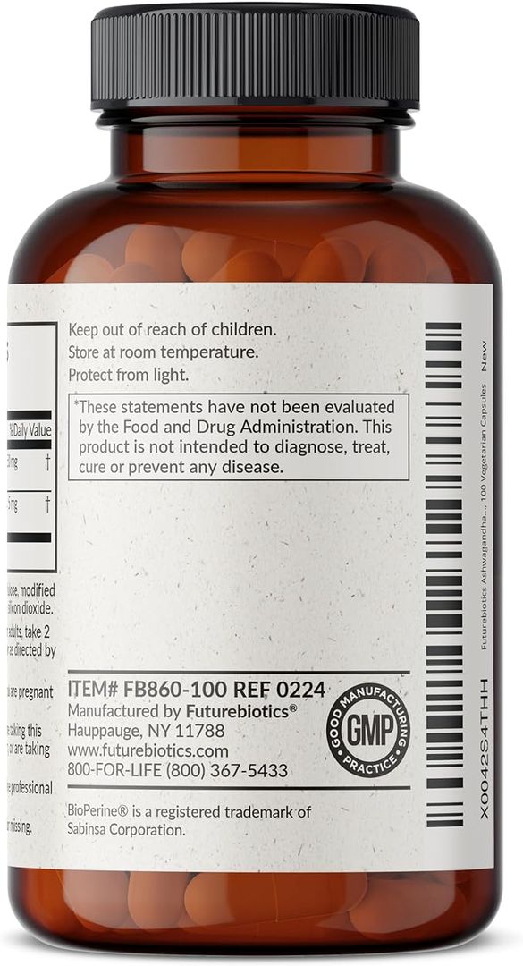 Ashwagandha  Soporte extra fuerte 100 Cáp 150 mg