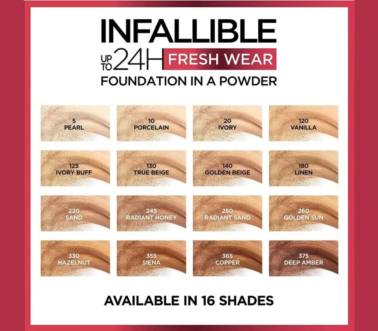 POLVO BASE INFALIBLE 24H LOREAL