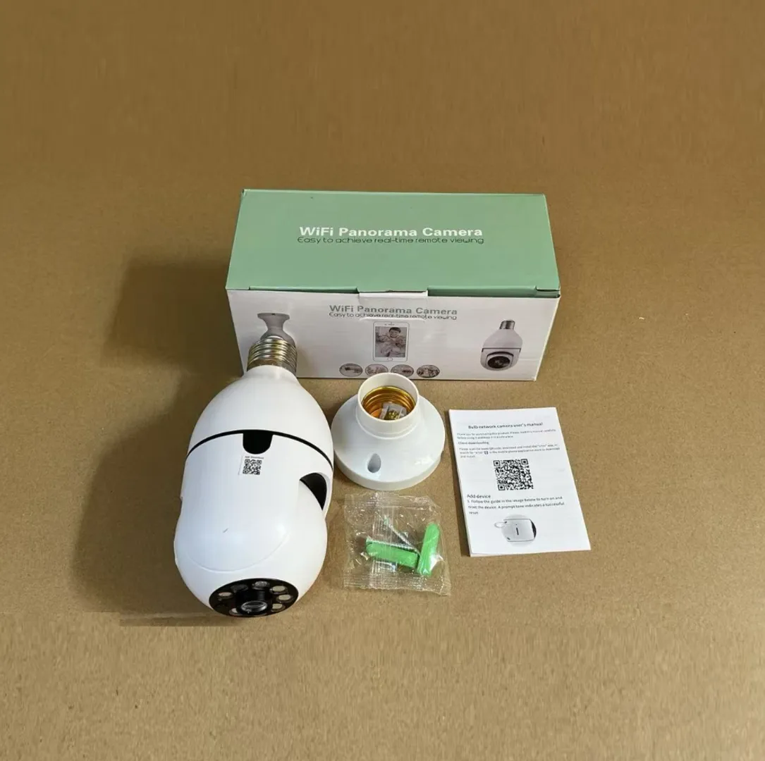 CAMARA IP TIPO BOMBILLO WIFI V360 PRO PANORAMA
