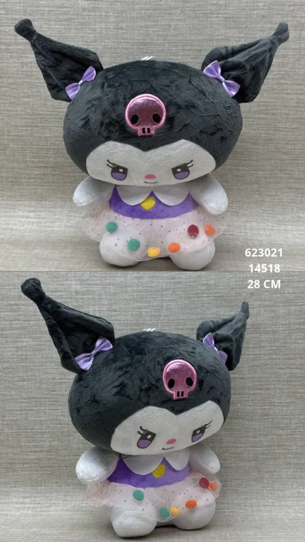 KUROMI CON VESTIDO 28 CM