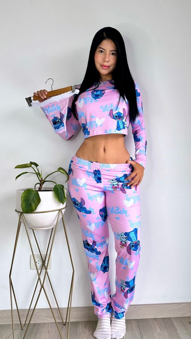 Trío de pijamas (panty, buso y pantalon)