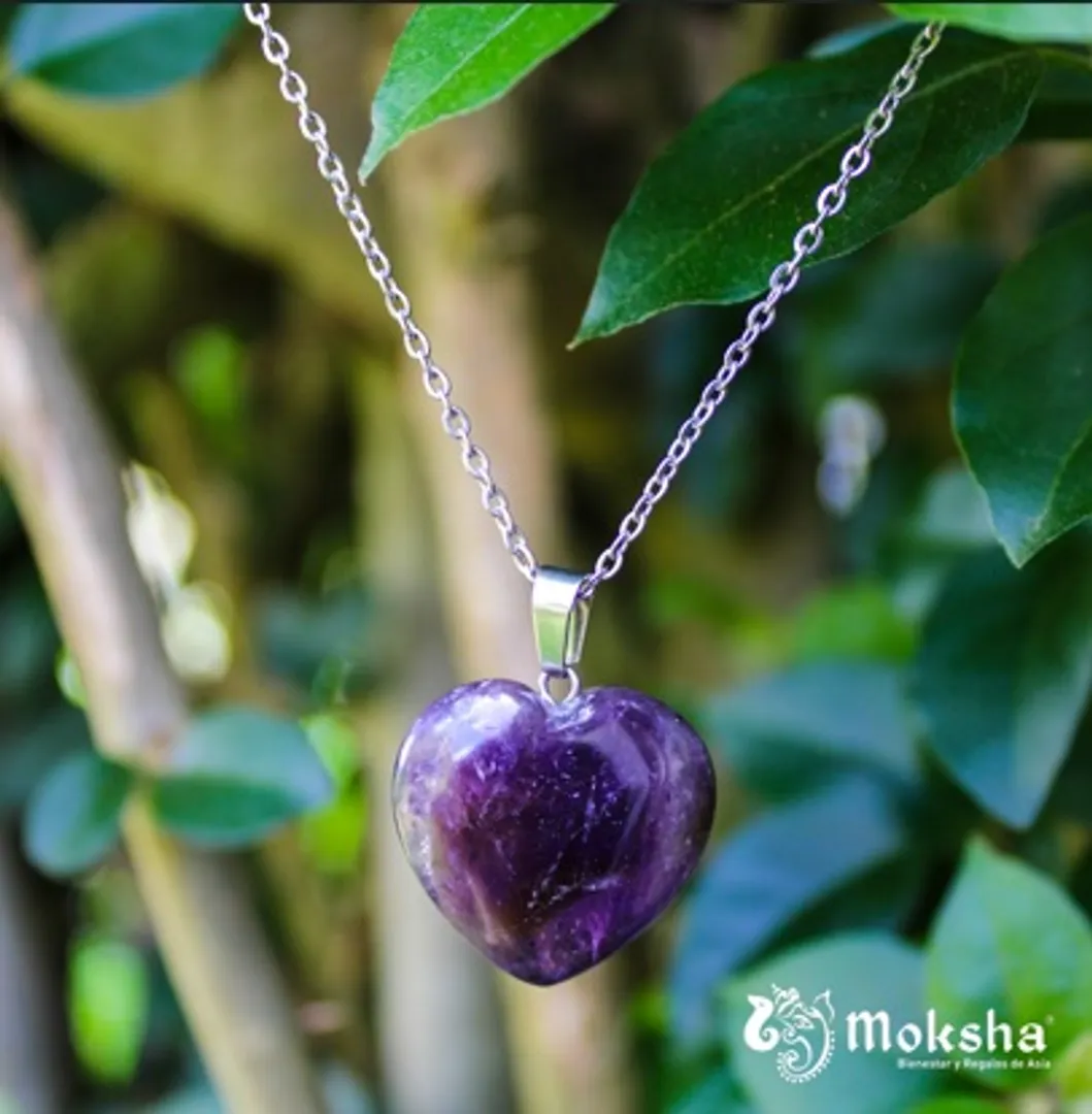 Cadena Cuarzo amatista