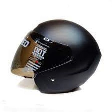 CASCO ABIERTO TECH T10 - NEGRO MATE - imagen 1