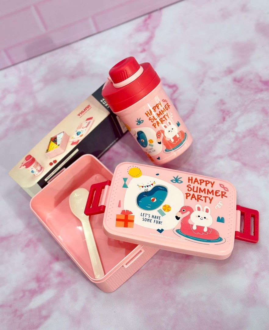 SET PORTA COMIDA INFANTIL 