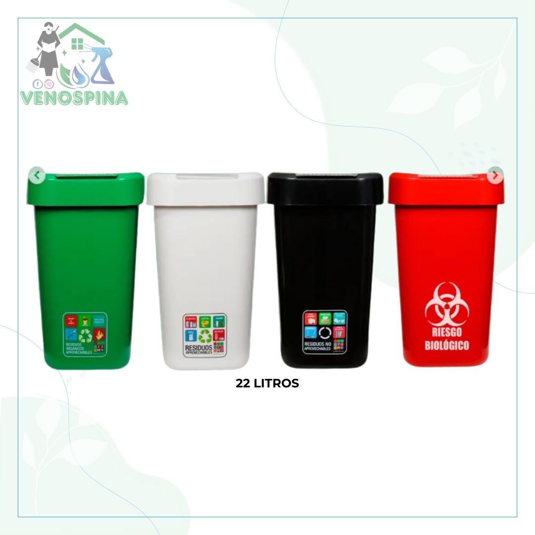 PAPELERA 22 LTS VAIVEN