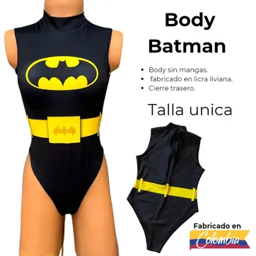 Imagen del producto Body temático manga corta batman