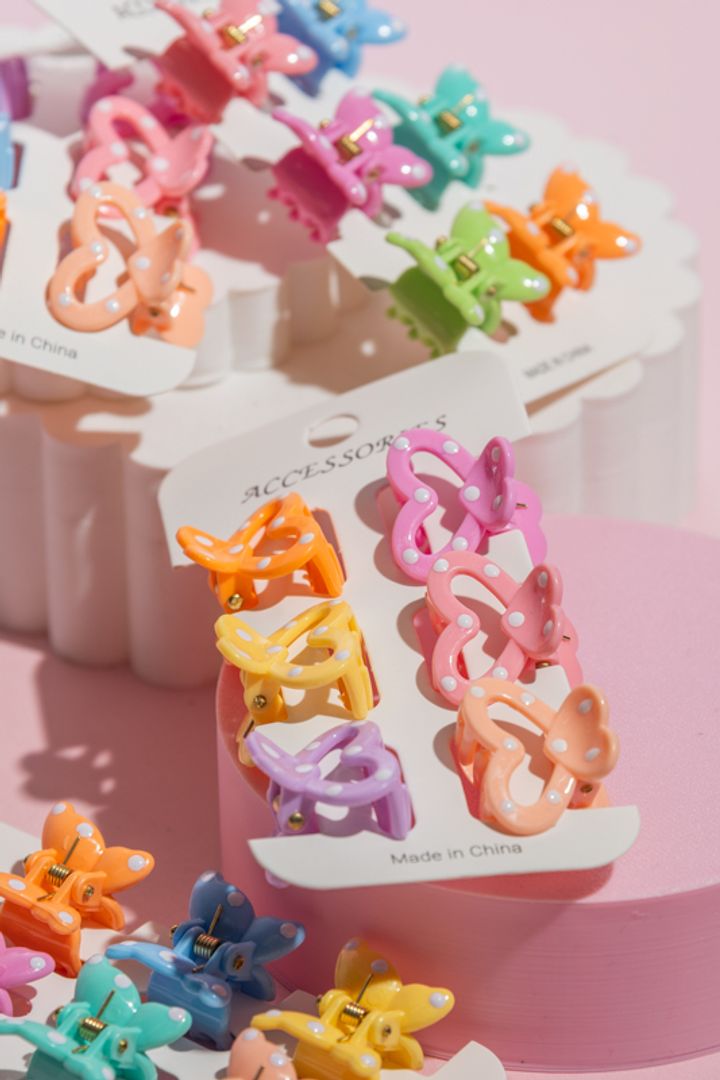 MINI CAIMÁN PASTEL PUNTOS