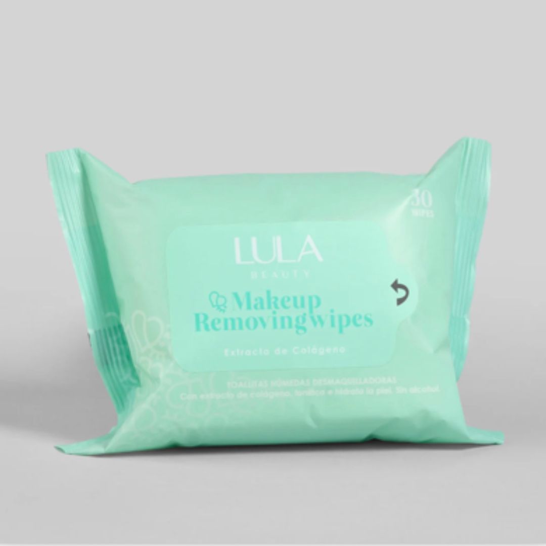 TOALLAS HÚMEDAS DESMAQUILLANTES LULA BEAUTY