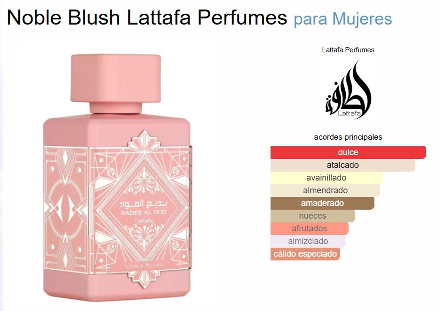 Noble Blush  Mujer 100ML