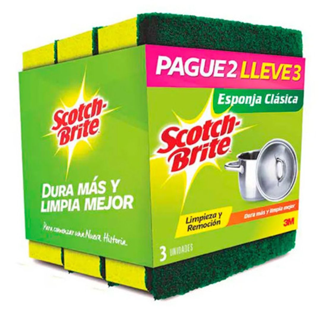 ESPONJA SCOTCH-BRITE CLASICA PG2LL3