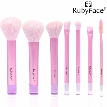 Set de brochas con cosmetiquera RUBY FACE - imagen 1