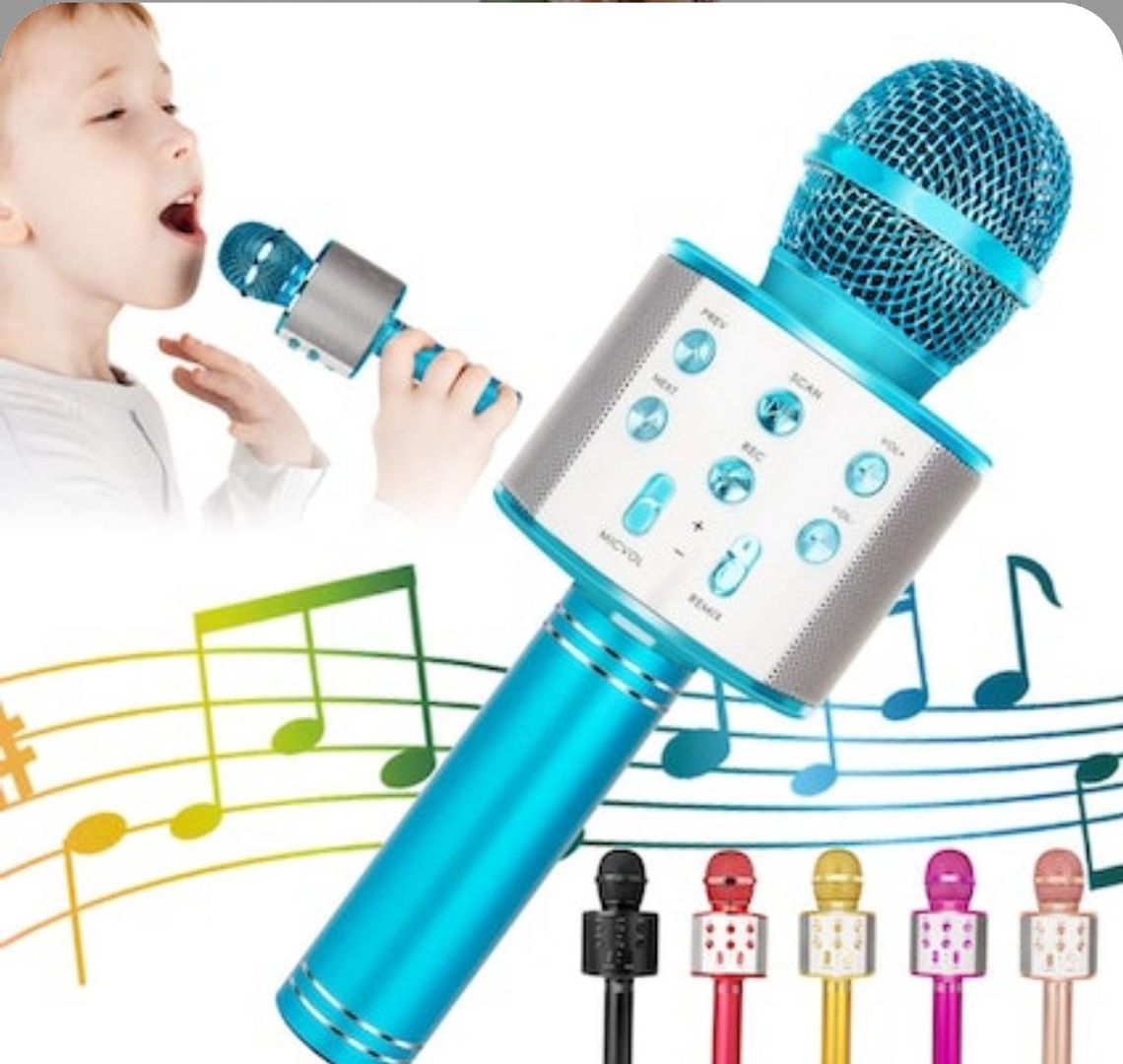 MICROFONO KARAOKE CON BLUETOOTH