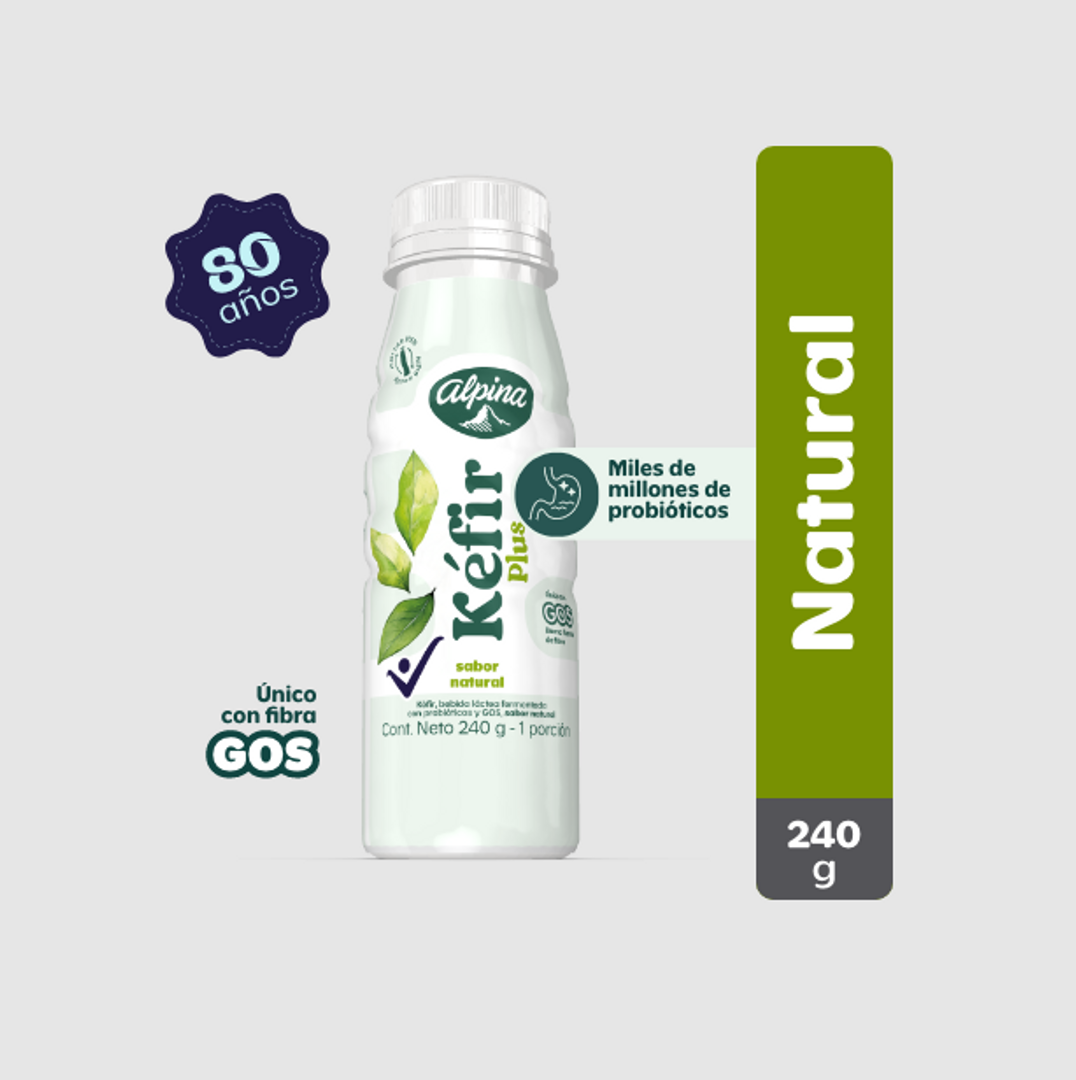 KEFIR ALPINA NATURAL*240G
