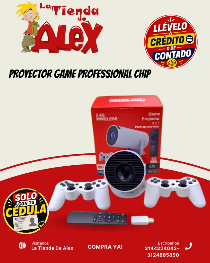 PROYECTOR GAME PROFESSIONAL CHIP 