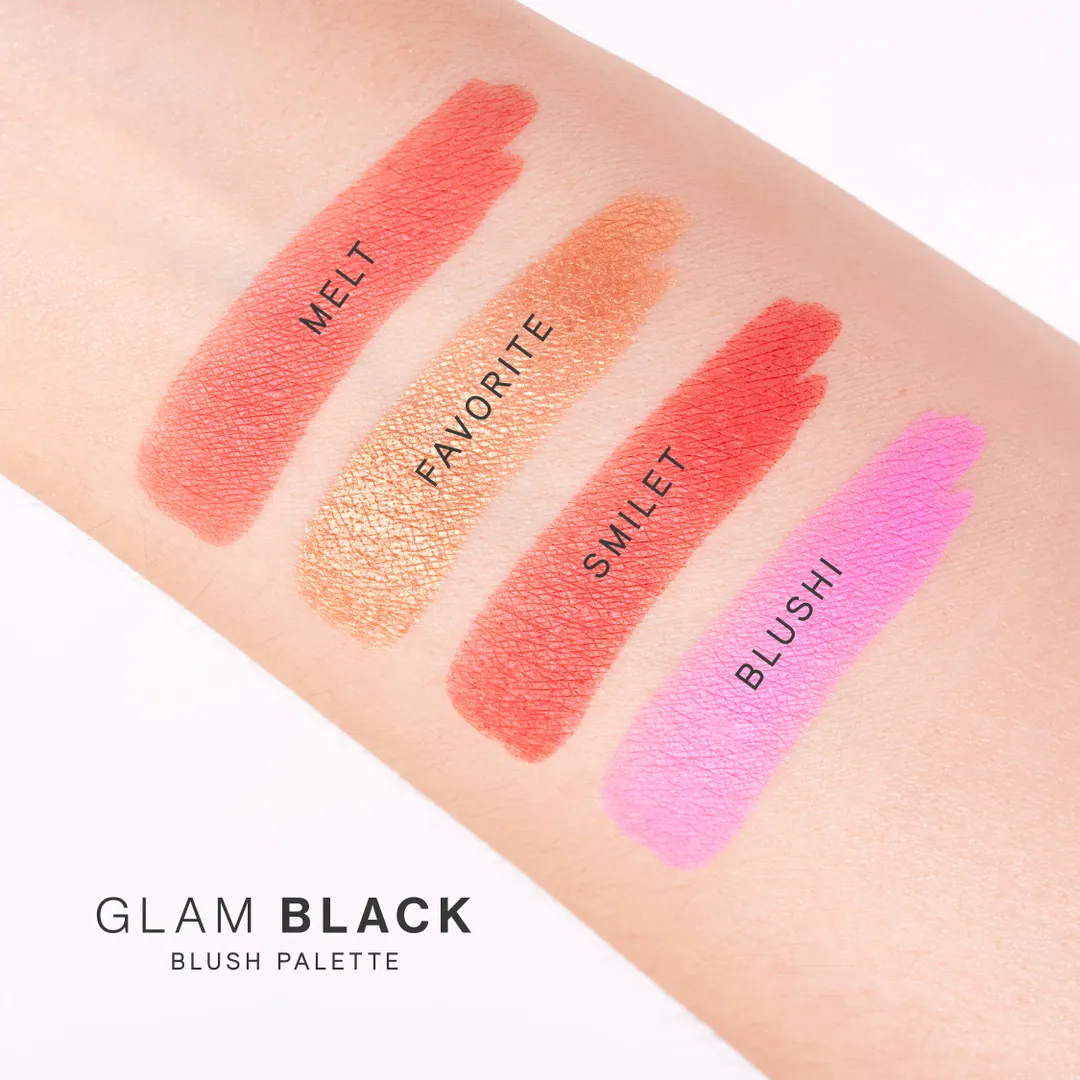PALETA DE RUBORES GLAM BLACK ATENEA